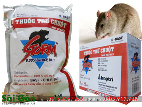 Thuốc diệt chuột không độc hại