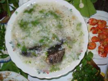 Cháo cá lóc - củ nén chữa bệnh cảm, ngộ độc - BOOKING TOUR